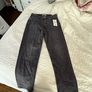 ZARA MOM JEAS